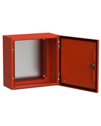 ЩМП-40.40.20 УХЛ1 IP66 RAL3020 TITAN 5 (TI5-13-N-040-040-020-66). Корпус металлический с монтажной платой. IEK в Новомосковске
