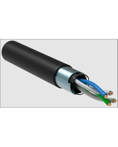 GENERICA U/UTP 5E 24AWG 2PR LDPE черный (BC3-C5E02-139-305-R-G). Кабель «витая пара» (LAN) для структурированных систем связи. IEK в Новомосковске