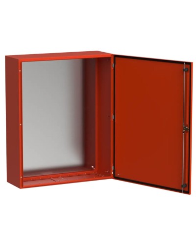 ЩМП-100.80.30 УХЛ1 IP66 RAL3020 TITAN 5 (TI5-13-N-100-080-030-66). Корпус металлический с монтажной платой. IEK в Новомосковске