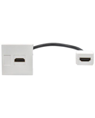 Розетка HDMI M/M PRIMER РКМ-20-10-П белый IEK (PR-KK40D-RH-0-2-K01). Розетка HDMI. IEK в Новомосковске