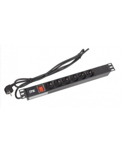 PH12-6D1-P. Блок розеток 19”. ITK в Новомосковске