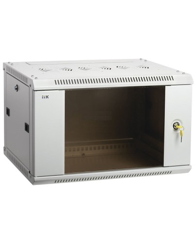 LWR3-12U66-GF. Шкаф телекоммуникационный 19 настенный 12U. ITK в Новомосковске
