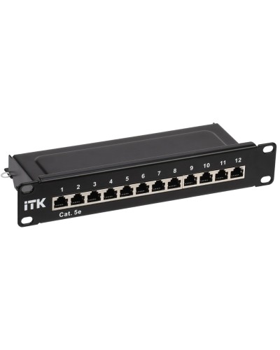 PP12-1UC5EU-D05-10. Патч-панель 10. ITK в Новомосковске