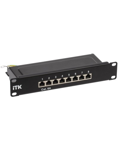 PP08-1UC6AS-D05-10. Патч-панель 10. ITK в Новомосковске