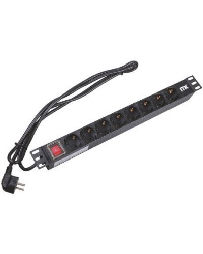PH12-8D1-P. Блок розеток 19”. ITK в Новомосковске