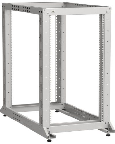 LF35-24U61-2GM. Стойка 2-рамная 24U 600х600-1000мм серая. ITK в Новомосковске