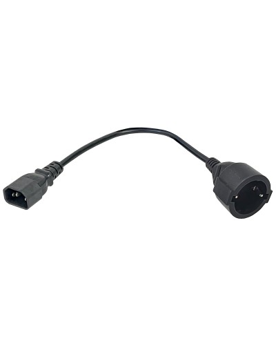PC-C14D-10CM. Адаптер C14-Schuko. ITK в Новомосковске