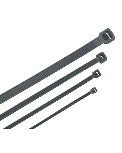 HKB-W48-L200 (100 шт). Хомут кабельный ХКн 4,8х200мм нейлон черный. ITK в Новомосковске