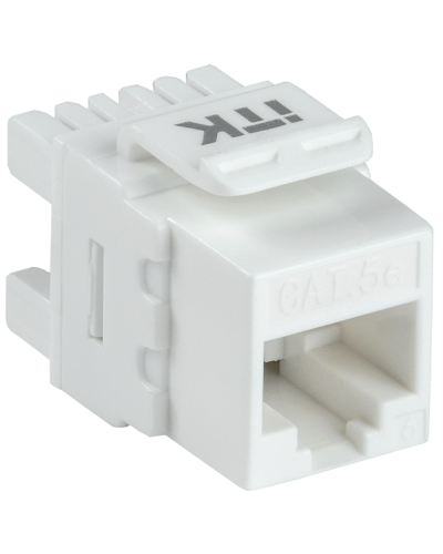 CS1-1C5EU-12. Вставка Keystone Jack RJ-45. ITK в Новомосковске