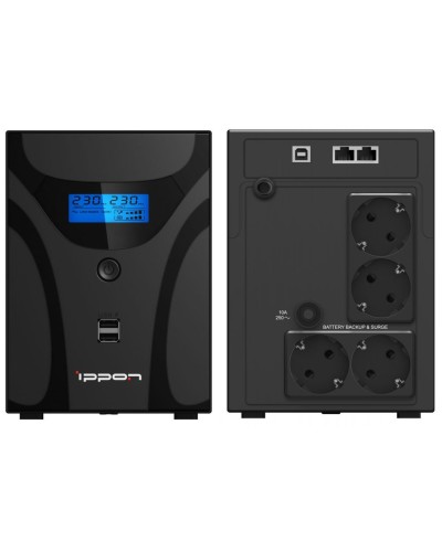 Ippon Smart Power Pro II 1200 Euro (1029740). Источник бесперебойного питания. Ippon в Новомосковске