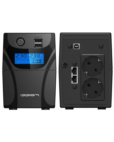 Ippon Back Power Pro II 650 Euro (1005511). Источник бесперебойного питания. Ippon в Новомосковске