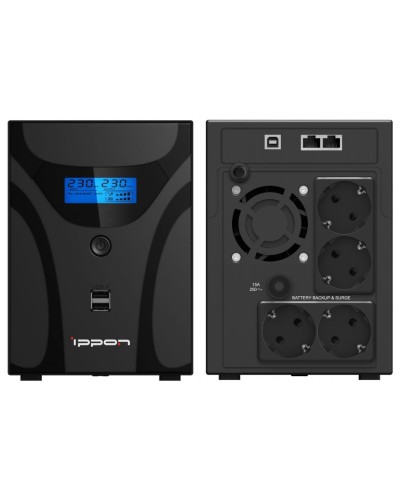 Ippon Smart Power Pro II 2200 Euro (1029746). Источник бесперебойного питания. Ippon в Новомосковске