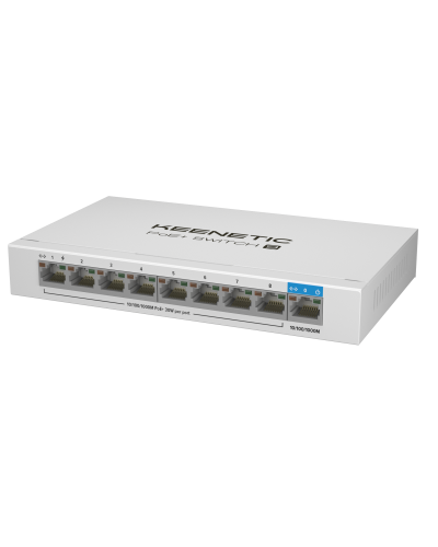 Keenetic KN-4710 (L2) 9х1Гбит/с 8PoE+ 120W. Коммутатор с PoE. KEENETIC в Новомосковске
