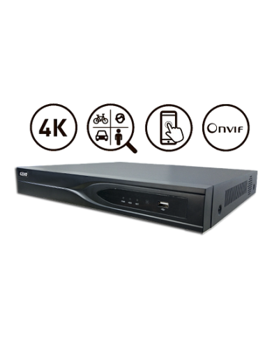 KN-PRO32/2-4K-AI. Видеорегистратор IP 32-канальный. KENO в Новомосковске