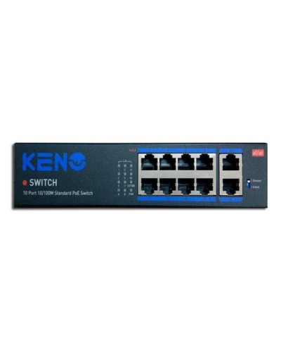 KN-SW802POE+. Коммутатор с питанием по PoE. KENO в Новомосковске