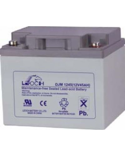 LEOCH DJM 1245. Аккумулятор герметичный свинцово-кислотный. LEOCH в Новомосковске
