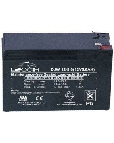 LEOCH DJW 12-5,0. Аккумулятор герметичный свинцово-кислотный. LEOCH в Новомосковске