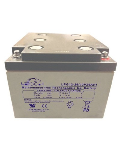 LEOCH LPG 12-26. Аккумулятор герметичный свинцово-кислотный. LEOCH в Новомосковске