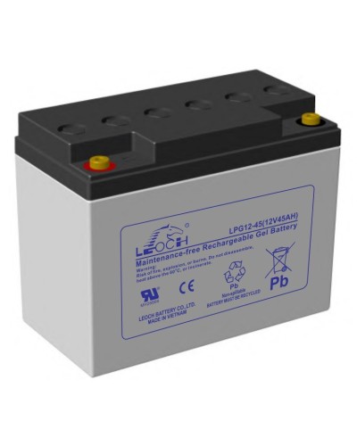 LEOCH LPG 12-45. Аккумулятор герметичный свинцово-кислотный. LEOCH в Новомосковске