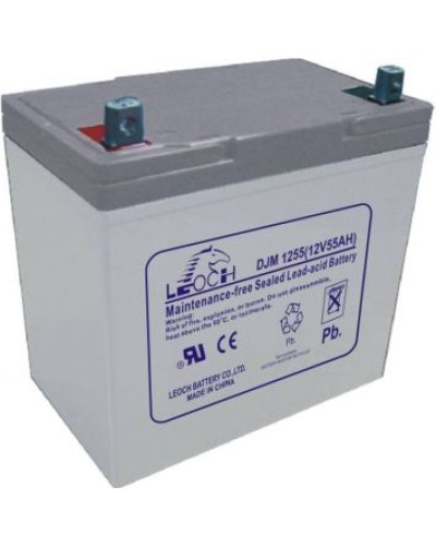 LEOCH DJM 1255. Аккумулятор герметичный свинцово-кислотный. LEOCH в Новомосковске