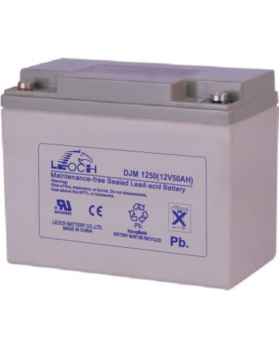 LEOCH DJM 1250. Аккумулятор герметичный свинцово-кислотный. LEOCH в Новомосковске