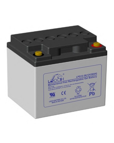 LEOCH LPG 12-38. Аккумулятор герметичный свинцово-кислотный. LEOCH в Новомосковске