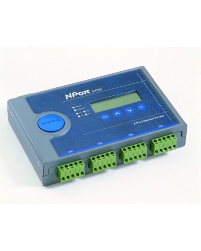 NPort 5430I. 4-портовый асинхронный сервер. MOXA в Новомосковске