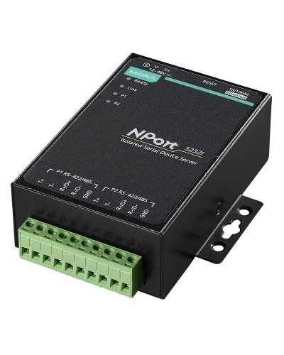 NPort 5232I. 2-портовый асинхронный сервер. MOXA в Новомосковске