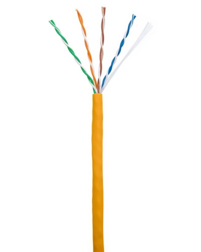 U/UTP 4pair, Cat5e, In, LSZH (EC-UU004-5E-LSZH-OR). Кабель «витая пара» (LAN) для структурированных систем связи. NETLAN в Новомосковске