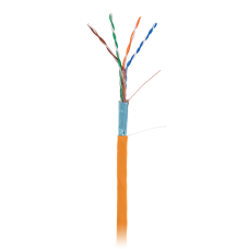F/UTP 4pair, Cat5e, In, LSZH (EC-UF004-5E-LSZH-OR). Кабель «витая пара» (LAN) для структурированных систем связи. NETLAN