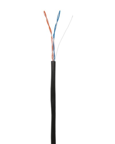 U/UTP 2pair, Cat5, Out, PE (EC-UU002-5-PE-BK). Кабель «витая пара» (LAN) для структурированных систем связи. NETLAN в Новомосковске