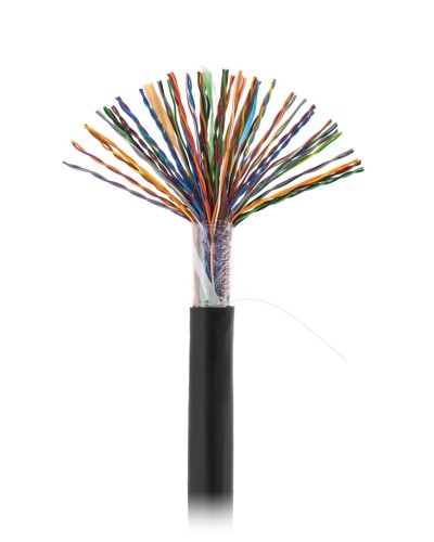 U/UTP 50pair, Cat5, Out, PE (EC-UU050-5-PE-BK-3). Кабель «витая пара» (LAN) для структурированных систем связи. NETLAN в Новомосковске