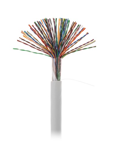 U/UTP 50pair, Cat5, In, PVC (EC-UU050-5-PVC-GY-3). Кабель «витая пара» (LAN) для структурированных систем связи. NETLAN в Новомосковске