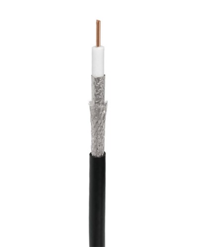 RG-11 CCS, Out, PE (EC-C2-21123B-BK-3). Кабель коаксиальный омедненный. NETLAN в Новомосковске