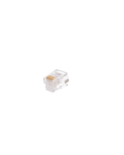 EC-UP6P6C-UC-003-TR-100 (100шт). Разъем RJ-45. NETLAN в Новомосковске