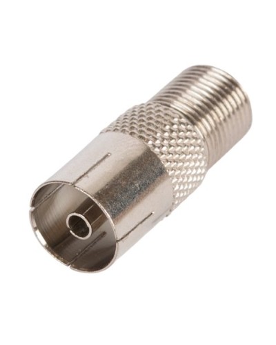 EC-CC-F-PAL-FM-MT-100 (100 шт). Адаптер для коаксиальных кабелей, F-тип-PAL-female. NETLAN в Новомосковске