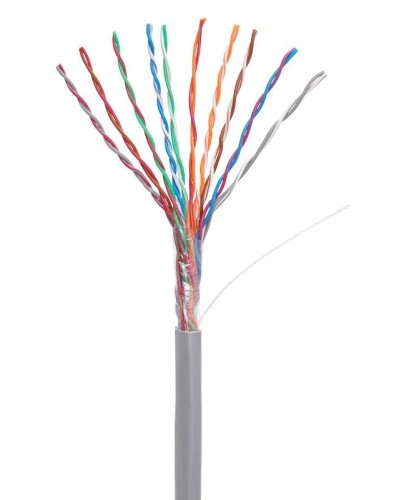 U/UTP 10pair, Cat5, In, PVC (EC-UU010-5-PVC-GY-3). Кабель «витая пара» (LAN) для структурированных систем связи. NETLAN в Новомосковске