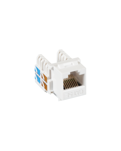 EC-UKJ-UD2-WT-10 (10шт). Вставка Keystone Jack RJ-45. NETLAN в Новомосковске