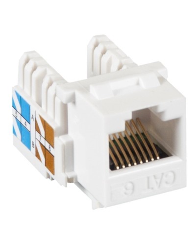 EC-UKJ-UE2-WT-10 (10 шт). Модуль-вставка. NETLAN в Новомосковске