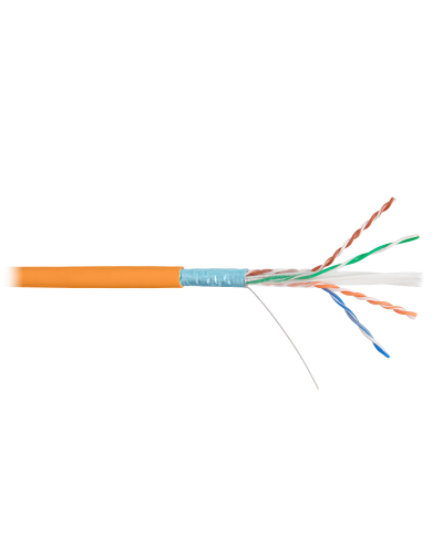 F/UTP 4pair, Cat6, Solid, In, PVC (NKL 9240C-OR). Кабель «витая пара» (LAN) для структурированных систем связи. NIKOLAN в Новомосковске