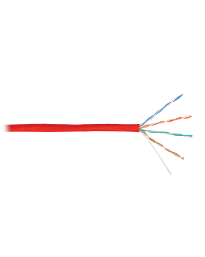 U/UTP 4pair, Cat5e, Solid, In, PVC (NMC 4100A-RD). Кабель «витая пара» (LAN) для структурированных систем связи. NIKOMAX в Новомосковске