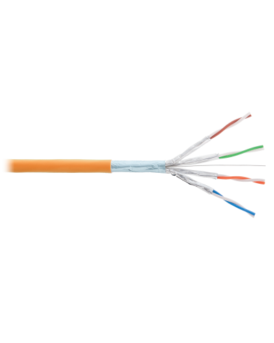 F/FTP 4pair, Cat6a, Solid, In, нг(А)-HF (NMC 4355C-OR). Кабель «витая пара» (LAN) для структурированных систем связи. NIKOMAX в Новомосковске