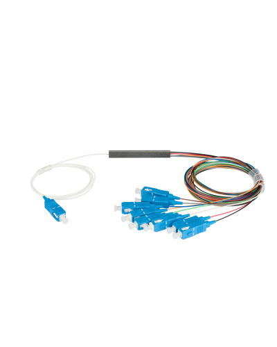 NMF-SPP1X8A1-SCU-M. Сплиттер планарный 1x8, 9/125мкм, SC/UPC, 0.9 мм. NIKOMAX в Новомосковске