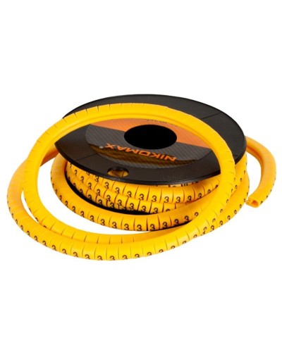 NMC-CMR-2-YL-500 (500шт). Маркер кабельный. NIKOMAX в Новомосковске