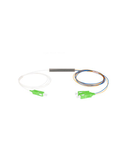 NMF-SPP1X2A1-SCA-M. Сплиттер планарный 1x2, 9/125мкм, SC/APC, 0.9 мм. NIKOMAX в Новомосковске