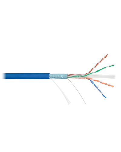 F/UTP 4pair, Cat6, Solid, In, нг(А)-HF (NMC 4240C-BL). Кабель «витая пара» (LAN) для структурированных систем связи. NIKOMAX в Новомосковске