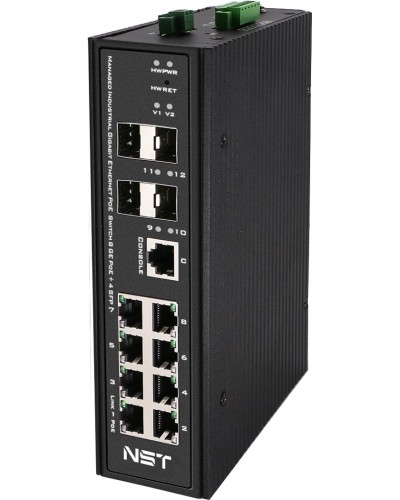 NS-SW-8G4G-SPL/IM. Коммутатор с PoE. NST в Новомосковске