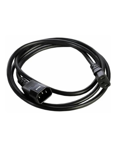 NTSS-PC13141 C13-С14 проводник.:3х0.75мм2 1м 220В 10А черный. Кабель питания. NTSS в Новомосковске