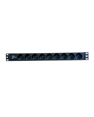NTSS-PDU-DA2037 гор.размещ. 9xSchuko базовые 16A клеммная колодка. Блок розеток 19. NTSS в Новомосковске