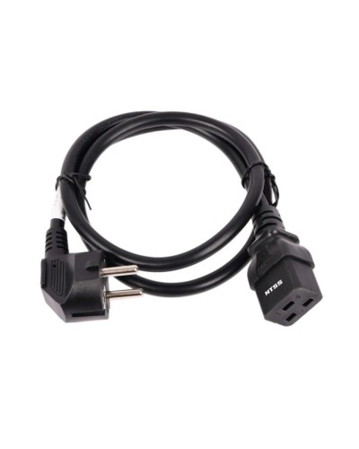 NTSS-PC19772 C19-Schuko проводник.:3х1.5мм2 3м 220/250В 16А черный. Кабель питания. NTSS в Новомосковске